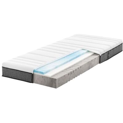 Ravensberger Matratzen Gelmatratze Thermo-Duo Härtegrade H2, 140 x 200 cm 7-Zonen-Mehrschichtmatratze mit Gel-Auflage mit Funktionsbezug Ravensberger Matratzen Gelmatratze Thermo-Duo Härtegrade H2, 140 x 200 cm 7-Zonen-Mehrschichtmatratze mit Gel-Auflage mit Funktionsbezug
