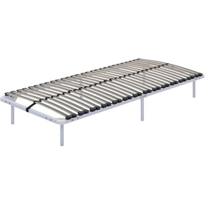 i-flair Lattenrost Metallbett Ortho 80x200 cm Weiß – Gästebett/Futonbett mit Füßen & Stauraum, Stabiler Lattenrahmen für alle Betten & Matratzen geeignet, 28 cm hoch i-flair Lattenrost Metallbett Ortho 80x200 cm Weiß – Gästebett/Futonbett mit Füßen & Stauraum, Stabiler Lattenrahmen für alle Betten & Matratzen geeignet, 28 cm hoch