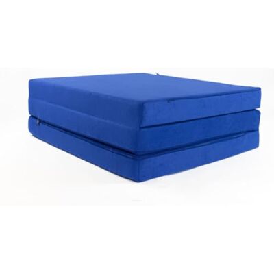 FORTISLINE Klappmatratze 195x60x9 cm, 3-teilige Faltmatratze H2, Gästematratze und Reisematratze mit waschbarem Bezug, Schaumstoff, Oeko-TEX, hergestellt in der EU FORTISLINE Klappmatratze 195x60x9 cm, 3-teilige Faltmatratze H2, Gästematratze und Reisematratze mit waschbarem Bezug, Schaumstoff, Oeko-TEX, hergestellt in der EU