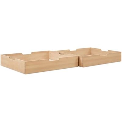 Ehrenkind ® Doppelschublade für Familienbett Plano Massivholz Buche Natur Praktischer Stauraum unter dem Bett FSC®-Zertifiziert Made in Europe Ehrenkind ® Doppelschublade für Familienbett Plano Massivholz Buche Natur Praktischer Stauraum unter dem Bett FSC®-Zertifiziert Made in Europe