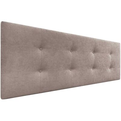 DHOME Kopfteil, gepolstertes Bett Kopfteil 8cm dick. Gepolstertes Kopfteil ACUALINE Stoff und Kunstleder. Bett-Kopfteile (Stoff Erde, 160cm (Betten 150/160)) DHOME Kopfteil, gepolstertes Bett Kopfteil 8cm dick. Gepolstertes Kopfteil ACUALINE Stoff und Kunstleder. Bett-Kopfteile (Stoff Erde, 160cm (Betten 150/160))