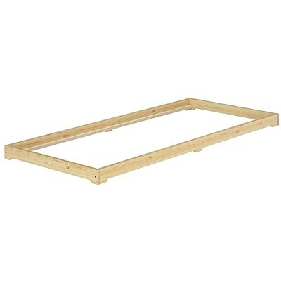 Erst-Holz ®Studentenbett Futon Extra Niedrig Bettrahmen 90 x 200 cm Kiefer MassivRollrost und Matratze inkl. Erst-Holz ®Studentenbett Futon Extra Niedrig Bettrahmen 90 x 200 cm Kiefer MassivRollrost und Matratze inkl.