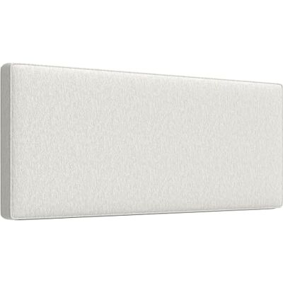 HOMCOM Wandmontiertes gepolstertes Kopfteil aus Leinen 140x60cm, Creme Für Schlafzimmer, Eukalyptus-Holzrahmen, einfache Montage HOMCOM Wandmontiertes gepolstertes Kopfteil aus Leinen 140x60cm, Creme Für Schlafzimmer, Eukalyptus-Holzrahmen, einfache Montage