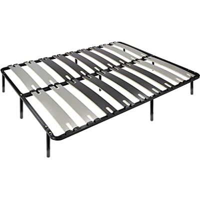 i-flair Metallbett Lattenrost 200x200 cm, Gästebett auf Füßen mit Stauraum, Lattenrahmen Ergo IF51 für alle Betten geeignet i-flair Metallbett Lattenrost 200x200 cm, Gästebett auf Füßen mit Stauraum, Lattenrahmen Ergo IF51 für alle Betten geeignet