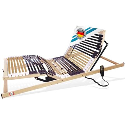 Matratzen Perfekt Elektrischer-Lattenrost 140x200cm 8 cm Hoch 42 Leisten Fertig montiert 7-Zonen 2 Motoren Netzfreischaltung Notabsenkung Haertegradverstellung belastbar bis 200 kg Matratzen Perfekt Elektrischer-Lattenrost 140x200cm 8 cm Hoch 42 Leisten Fertig montiert 7-Zonen 2 Motoren Netzfreischaltung Notabsenkung Haertegradverstellung belastbar bis 200 kg