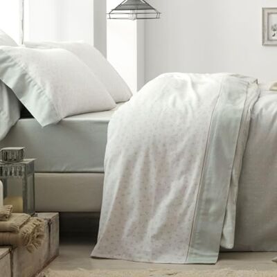 Blanco Bettwäsche aus Baumwollflanell Bett von 105 cm (+ verfügbare Größen) Design 576 Laurel (105 x 190/200 cm) Blanco Bettwäsche aus Baumwollflanell Bett von 105 cm (+ verfügbare Größen) Design 576 Laurel (105 x 190/200 cm)