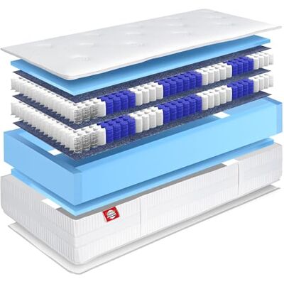 Matratzen Perfekt Boxspringmatratze Terra Med Box² 100x200 H2 33 cm 7-Zonen 851 Doppelfederkerne integrierte Topperfunktion Bezug abnehmbar waschbar 60 Grad belastbar bis 80 kg Matratzen Perfekt Boxspringmatratze Terra Med Box² 100x200 H2 33 cm 7-Zonen 851 Doppelfederkerne integrierte Topperfunktion Bezug abnehmbar waschbar 60 Grad belastbar bis 80 kg