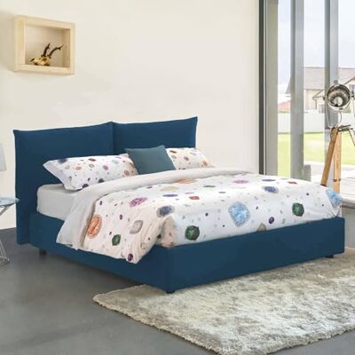Talamo Italia - Lit double Cristyn - 160x200 cm - Blau - Bett Talamo Italia - Lit double Cristyn - 160x200 cm - Blau - Bett