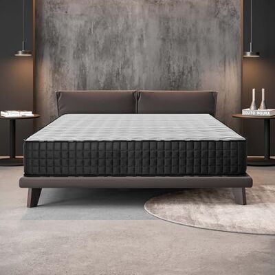 Naturalex Titanium Matratze 160x200 cm Höhe 26 cm Kaltschaummatratze 26cm H3 mittelfest Memoryschaum Matratze Blue Latex hochergonomische 7 Zonen HR Komfort Naturalex Titanium Matratze 160x200 cm Höhe 26 cm Kaltschaummatratze 26cm H3 mittelfest Memoryschaum Matratze Blue Latex hochergonomische 7 Zonen HR Komfort