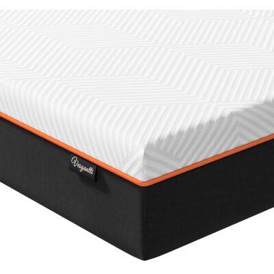 Vesgantti Schaumstoffmatratze orthopädisch 140x200x20cm Oeko-Tex H3 weiß abnehmbarer und waschbarer Bezug, Gelschaummatratze 7-Zonen für Gästezimmer, Schlafsofa & Kinderzimmer Vesgantti Schaumstoffmatratze orthopädisch 140x200x20cm Oeko-Tex H3 weiß abnehmbarer und waschbarer Bezug, Gelschaummatratze 7-Zonen für Gästezimmer, Schlafsofa & Kinderzimmer