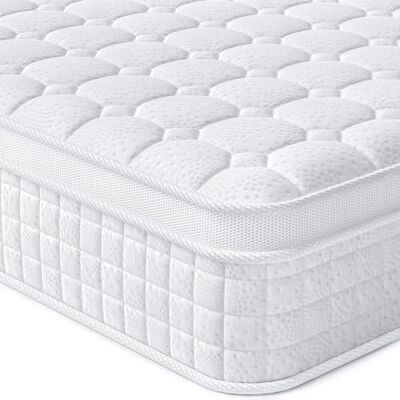 Vesgantti Hybridmatratze 80x200 cm, 7-Zonen Taschenfederkernmatratze H3 30cm Hoch, atmungsaktiv, Druckentlastung Orthopädische Matratze, Oeko-TEX Zertifiziert,7-Zonen Körperstützung Vesgantti Hybridmatratze 80x200 cm, 7-Zonen Taschenfederkernmatratze H3 30cm Hoch, atmungsaktiv, Druckentlastung Orthopädische Matratze, Oeko-TEX Zertifiziert,7-Zonen Körperstützung
