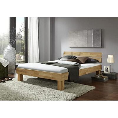 Generic Futonbett Schlafzimmer Bett Wildeiche massiv Holz geölt Jenny 100 x 200 cm K JE-100 Generic Futonbett Schlafzimmer Bett Wildeiche massiv Holz geölt Jenny 100 x 200 cm K JE-100