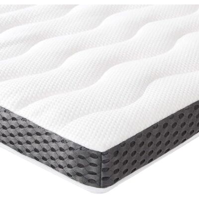 Amazon Basics Topper 180 x 200 cm - Memoryschaum, Weiß Amazon Basics Topper 180 x 200 cm - Memoryschaum, Weiß