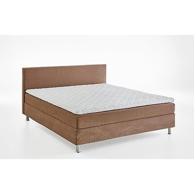 Atlantic Home Collection Boxbett inklusive Rost und Federkernmatratze, Polyurethan, Karamell, 180 x 200 cm Atlantic Home Collection Boxbett inklusive Rost und Federkernmatratze, Polyurethan, Karamell, 180 x 200 cm