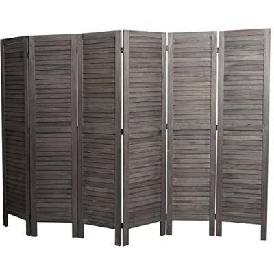 Mendler Paravent HWC-G30 Shabby-Look 170x240cm grau-braun Trennwand, Sichtschutz, Raumteiler Mendler Paravent HWC-G30 Shabby-Look 170x240cm grau-braun Trennwand, Sichtschutz, Raumteiler
