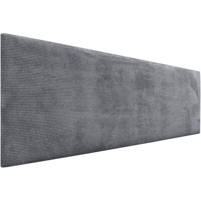 DHOME Kopfteil in unifarbenem Cord, hohe Qualität, modernes gepolstertes Kopfteil, Luxus-Bett, gepolstertes Schlafzimmer (Dunkelgrau, 160 cm) DHOME Kopfteil in unifarbenem Cord, hohe Qualität, modernes gepolstertes Kopfteil, Luxus-Bett, gepolstertes Schlafzimmer (Dunkelgrau, 160 cm)