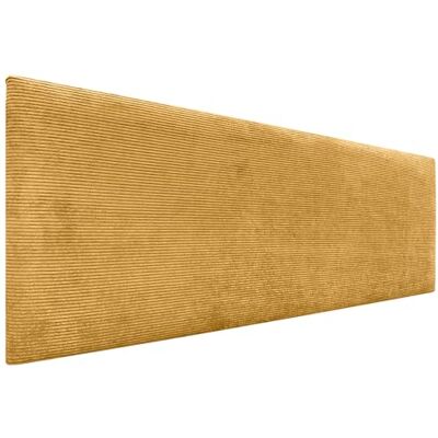DHOME Kopfteil in unifarbenem Cord, hohe Qualität, modernes gepolstertes Kopfteil, Luxus-Bett, gepolstertes Schlafzimmer (Senfgelb, 150 cm) DHOME Kopfteil in unifarbenem Cord, hohe Qualität, modernes gepolstertes Kopfteil, Luxus-Bett, gepolstertes Schlafzimmer (Senfgelb, 150 cm)