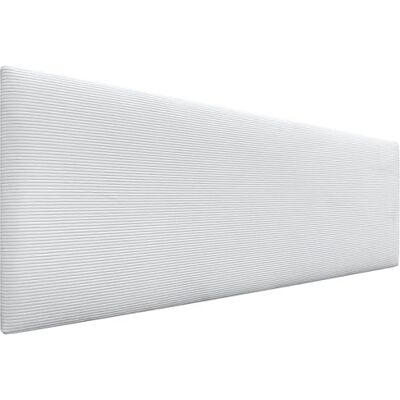 DHOME Kopfteil in unifarbenem Cord, hohe Qualität, modernes gepolstertes Kopfteil, Luxus-Bett, gepolstertes Schlafzimmer (Weiß, 150 cm) DHOME Kopfteil in unifarbenem Cord, hohe Qualität, modernes gepolstertes Kopfteil, Luxus-Bett, gepolstertes Schlafzimmer (Weiß, 150 cm)