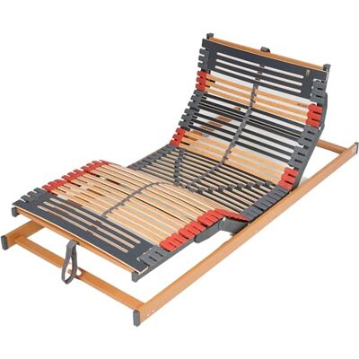 FMP Matratzenmanufaktur 7 Zonen Lattenrost Rhodos EcoMove EL Kopf- und Fußteil elektrisch verstellbar 44 Leisten Lattenroste 120 x 200 cm FMP Matratzenmanufaktur 7 Zonen Lattenrost Rhodos EcoMove EL Kopf- und Fußteil elektrisch verstellbar 44 Leisten Lattenroste 120 x 200 cm