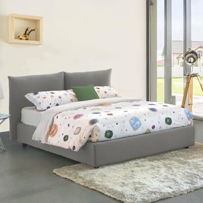 Talamo Italia - Lit Cristyn - 160x200 - Grau - Bett Talamo Italia - Lit Cristyn - 160x200 - Grau - Bett