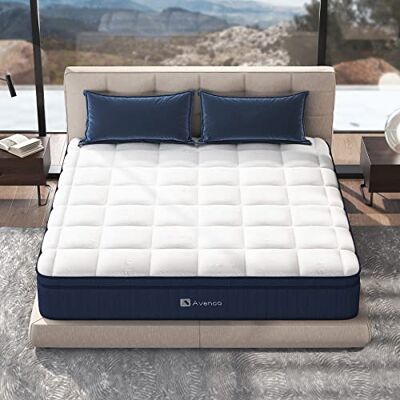 Avenco Matratze 90×200 h2,3-Zonen Rollmatratze,10 Zoll Bambus Holzkohle Schaumstoff Taschenfederkern , Luxuriöse Atmungsaktive Tencel Stoff Federkern Hybrid Matratzen, CertiPUR-US Zertifikat,25cm Avenco Matratze 90×200 h2,3-Zonen Rollmatratze,10 Zoll Bambus Holzkohle Schaumstoff Taschenfederkern , Luxuriöse Atmungsaktive Tencel Stoff Federkern Hybrid Matratzen, CertiPUR-US Zertifikat,25cm