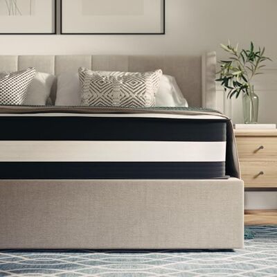 Flash Furniture Hybrid-Taschenfederkernmatratze – Mittelfeste Schaumstoff Matratze für erholsamen Schlaf – Hochwertige Matratze in Doppelgröße – 160 x 200 x 30 cm – Weiß Flash Furniture Hybrid-Taschenfederkernmatratze – Mittelfeste Schaumstoff Matratze für erholsamen Schlaf – Hochwertige Matratze in Doppelgröße – 160 x 200 x 30 cm – Weiß