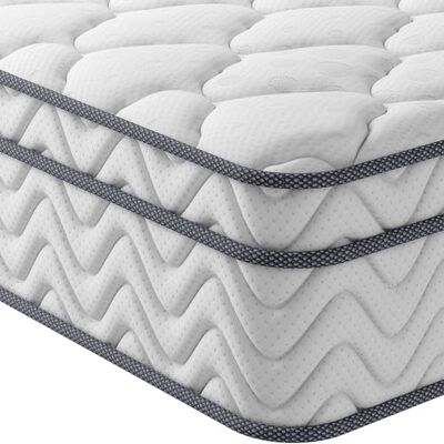 Vesgantti Matratze 80x200 cm 7-Zonen Taschenfederkernmatratze 30cm Hoch H3 BoxTop, Oeko-Tex,Tonnentaschenfederkern mit Gel-Schaum,atmungsaktiv für orthopädischen Schlafkomfort Vesgantti Matratze 80x200 cm 7-Zonen Taschenfederkernmatratze 30cm Hoch H3 BoxTop, Oeko-Tex,Tonnentaschenfederkern mit Gel-Schaum,atmungsaktiv für orthopädischen Schlafkomfort
