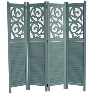 Mendler Paravent Istanbul-AM 170x160cm, grün Raumteiler, Trennwand, Sichtschutz, Ornamente Mendler Paravent Istanbul-AM 170x160cm, grün Raumteiler, Trennwand, Sichtschutz, Ornamente
