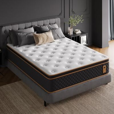 BedStory Taschenfederkernmatratze 160x200cm Härtegrad H3 Höhe 31cm Matratze H3 Höhe 31cm mit Öko-Tex Zertifiziert, 7 Zonen Taschenfederkernmatratze Mittelfeste,Federkernmatratze Komfortschaum BedStory Taschenfederkernmatratze 160x200cm Härtegrad H3 Höhe 31cm Matratze H3 Höhe 31cm mit Öko-Tex Zertifiziert, 7 Zonen Taschenfederkernmatratze Mittelfeste,Federkernmatratze Komfortschaum