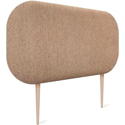 DHOME Gepolstertes Glattes und Geschwungenes Kopfteil Luxury Edition 50cm Hoch mit Füßen Akustisches Schallabsorbierendes Wandkopfteil für Bett und Schlafzimmer (Golden Wood, 100cm) DHOME Gepolstertes Glattes und Geschwungenes Kopfteil Luxury Edition 50cm Hoch mit Füßen Akustisches Schallabsorbierendes Wandkopfteil für Bett und Schlafzimmer (Golden Wood, 100cm)
