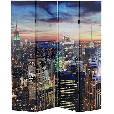 Mendler LED-Paraven New York 180x160cm, 28 LEDs Timer, netzbetrieben, Trennwand, Raumteiler Mendler LED-Paraven New York 180x160cm, 28 LEDs Timer, netzbetrieben, Trennwand, Raumteiler