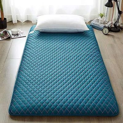 Dremdo Japanische Bodenmatratze, Japanische Futon-Matratze, Shikibuton Faltbare Tragbare Camping-Matratze, Roll Up Faltende Weiche Tragbare Schlafmatte,Grün,120x200cm Dremdo Japanische Bodenmatratze, Japanische Futon-Matratze, Shikibuton Faltbare Tragbare Camping-Matratze, Roll Up Faltende Weiche Tragbare Schlafmatte,Grün,120x200cm