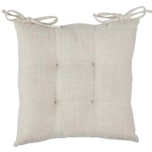 ATMOSPHERA CREATEUR D'INTERIEUR Atmosphera Stuhlgalette Clem leinen 38x38cm ATMOSPHERA CREATEUR D'INTERIEUR Atmosphera Stuhlgalette Clem leinen 38x38cm