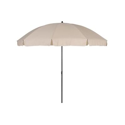 Greemotion Sonnenschirm 3m mit UV-Schutz Balkonschirm in Beige-Grau Gartenschirm knickbar Terrassenschirm rund Outdoor-Schirm für Balkon, Terrasse & Garten, 240 x 240 x 238 cm Greemotion Sonnenschirm 3m mit UV-Schutz Balkonschirm in Beige-Grau Gartenschirm knickbar Terrassenschirm rund Outdoor-Schirm für Balkon, Terrasse & Garten, 240 x 240 x 238 cm