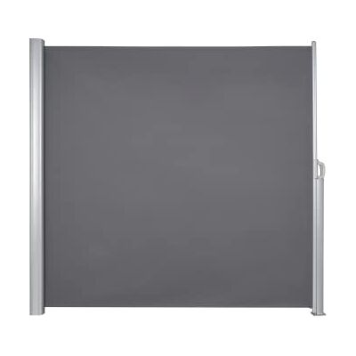 home Trends ® Alu-Seitenmarkise 180 x 400 cm Anthrazit, Aluminium, ausziehbar Sichtschutz Markisen 280 g/㎡ Polyester, Windschutz & Sonnenschutz für Balkon, Garten, Terrasse home Trends ® Alu-Seitenmarkise 180 x 400 cm Anthrazit, Aluminium, ausziehbar Sichtschutz Markisen 280 g/㎡ Polyester, Windschutz & Sonnenschutz für Balkon, Garten, Terrasse