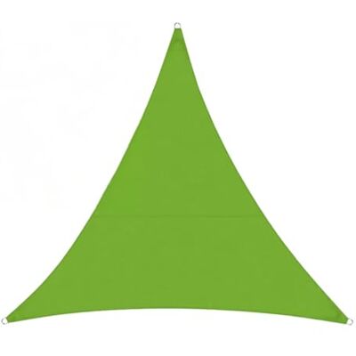 Floordirekt Sonnensegel Wasserdicht Hellgrün 3,6 x 3,6 x 5,1 m Sonnenschutz Segel mit Ösen und Befestigungsseile für Balkon Terrasse Camping Floordirekt Sonnensegel Wasserdicht Hellgrün 3,6 x 3,6 x 5,1 m Sonnenschutz Segel mit Ösen und Befestigungsseile für Balkon Terrasse Camping