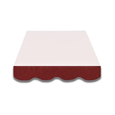 home Trends Markisen Volant Schabracke Markisenbespannung Ersatzstoffe Markisenstoffen Sonnenschutz Polyester fertig genäht mit Umrandung mehr Maß und Diverse Farben(SPD003- Rot, 4m) home Trends Markisen Volant Schabracke Markisenbespannung Ersatzstoffe Markisenstoffen Sonnenschutz Polyester fertig genäht mit Umrandung mehr Maß und Diverse Farben(SPD003- Rot, 4m)
