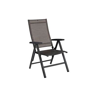 KETTLER Crowd mehrfach Verstellbarer Multipositionssessel für den Garten Gartensessel Gestell Aluminium anthrazit wetterbeständiges Outdoorgewebe Bronze KETTLER Crowd mehrfach Verstellbarer Multipositionssessel für den Garten Gartensessel Gestell Aluminium anthrazit wetterbeständiges Outdoorgewebe Bronze