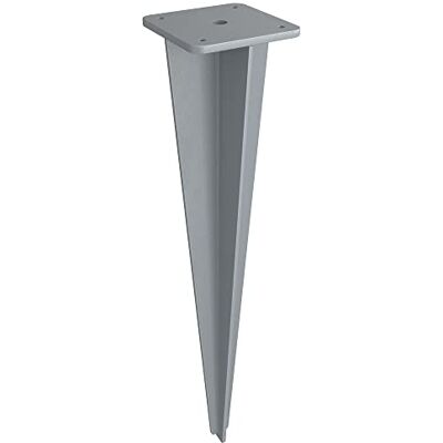 SONGMICS Erdanker, Bodenanker für Standpfosten von Seitenmarkisen Erdnagel, nur für Seitenmarkisen mit Stahl-Standpfosten geeignet, grau, SHELD Kollektion GSA501Y01 SONGMICS Erdanker, Bodenanker für Standpfosten von Seitenmarkisen Erdnagel, nur für Seitenmarkisen mit Stahl-Standpfosten geeignet, grau, SHELD Kollektion GSA501Y01