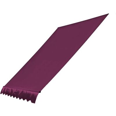 QUICK STAR Ersatzdach für Klemmmarkise 200 x 130 cm Bordeaux, Ersatzbezug Balkonmarkise, Balkon Sonnensegel Bezug QUICK STAR Ersatzdach für Klemmmarkise 200 x 130 cm Bordeaux, Ersatzbezug Balkonmarkise, Balkon Sonnensegel Bezug