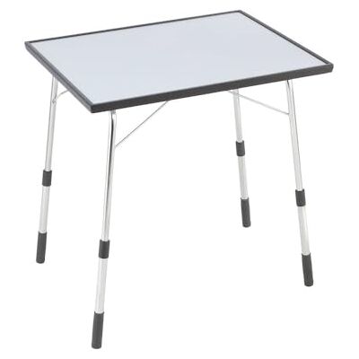 Lafuma Mobilier Klappbarer, höhenverstellbarer Gartentisch, Wetterfest, Louisiane, carbon (grau), 72,5 x 60,5 cm Lafuma Mobilier Klappbarer, höhenverstellbarer Gartentisch, Wetterfest, Louisiane, carbon (grau), 72,5 x 60,5 cm
