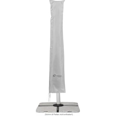 Schneider Schutzhülle für Ampelschirme bis 400 cm Ø und 300 x 300 cm, 813-40, silbergrau, 240 x 57 cm, 0.4 kg, Silber Schneider Schutzhülle für Ampelschirme bis 400 cm Ø und 300 x 300 cm, 813-40, silbergrau, 240 x 57 cm, 0.4 kg, Silber