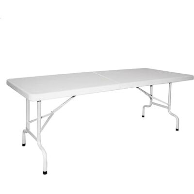 WELL HOME MOBILIARIO & DECORACIÓN picknicktisch Klappbarer Koffertisch, 180 x 75 x 74 cm, weiß WELL HOME MOBILIARIO & DECORACIÓN picknicktisch Klappbarer Koffertisch, 180 x 75 x 74 cm, weiß