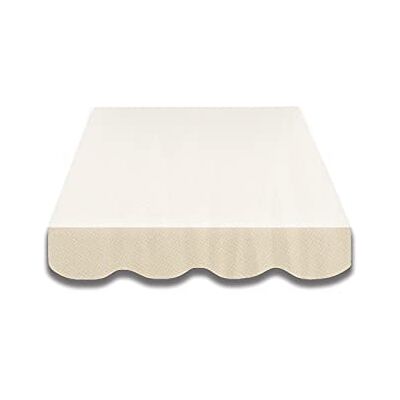 home Trends Markisen Volant Schabracke Markisenbespannung Ersatzstoffe Markisenstoffen Sonnenschutz Polyester fertig genäht mit Umrandung mehr Maß und Diverse Farben(P1021-Beige, 5m) home Trends Markisen Volant Schabracke Markisenbespannung Ersatzstoffe Markisenstoffen Sonnenschutz Polyester fertig genäht mit Umrandung mehr Maß und Diverse Farben(P1021-Beige, 5m)