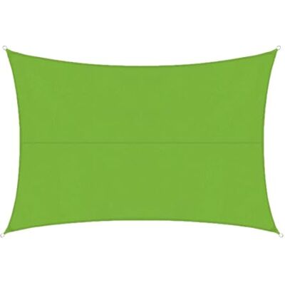 Floordirekt Sonnensegel Wasserdicht Hellgrün 5 x 7 m Sonnenschutz Segel mit Ösen und Befestigungsseile für Balkon Terrasse Camping Floordirekt Sonnensegel Wasserdicht Hellgrün 5 x 7 m Sonnenschutz Segel mit Ösen und Befestigungsseile für Balkon Terrasse Camping
