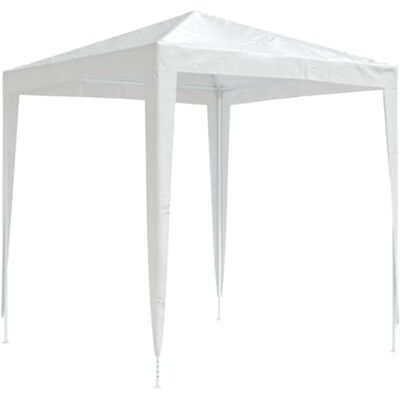 vidaXL Gartenmöbel-Set Partyzelt - Gartenmöbel-Set, 2x2 m, weiß, outdoor vidaXL Gartenmöbel-Set Partyzelt - Gartenmöbel-Set, 2x2 m, weiß, outdoor