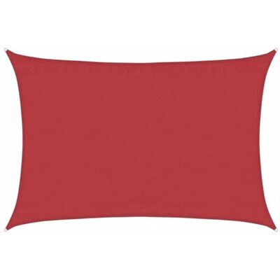 vidaXL Sonnensegel 160 G/M² 2X2,5 M Hdpe Rot Größe: 5 x 7 m vidaXL Sonnensegel 160 G/M² 2X2,5 M Hdpe Rot Größe: 5 x 7 m