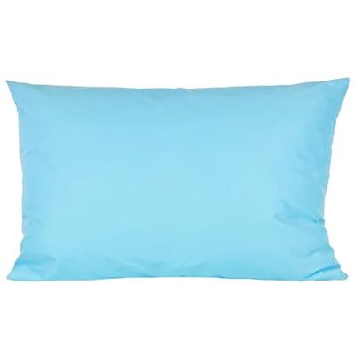 JACK 30x50cm Outdoor Lounge Kissen Dekokissen inkl. XXL-Füllung Wasserabweisend Sitzkissen Garten Stuhl Lotus Effekt, Farbe:Hellblau JACK 30x50cm Outdoor Lounge Kissen Dekokissen inkl. XXL-Füllung Wasserabweisend Sitzkissen Garten Stuhl Lotus Effekt, Farbe:Hellblau