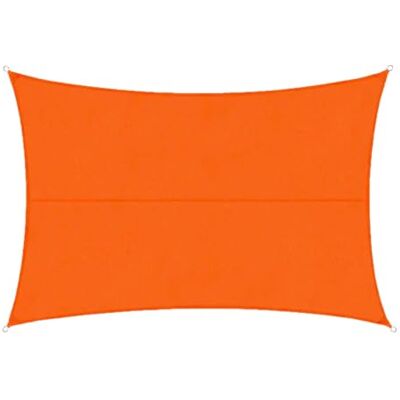 Floordirekt Sonnensegel Wasserdicht Orange 5 x 7 m Sonnenschutz Segel mit Ösen und Befestigungsseile für Balkon Terrasse Camping Floordirekt Sonnensegel Wasserdicht Orange 5 x 7 m Sonnenschutz Segel mit Ösen und Befestigungsseile für Balkon Terrasse Camping