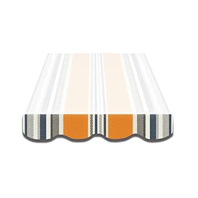 home Trends ® Markisen Volant Schabracke Markisenbespannung Ersatzstoffe Markisenstoffen Sonnenschutz Polyester fertig genäht mit Umrandung mehr Maß und Diverse Farben(SPD040 orange gestreift, 4m) home Trends ® Markisen Volant Schabracke Markisenbespannung Ersatzstoffe Markisenstoffen Sonnenschutz Polyester fertig genäht mit Umrandung mehr Maß und Diverse Farben(SPD040 orange gestreift, 4m)